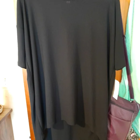 Lularoe Black Irma Top - Picture 1 of 3